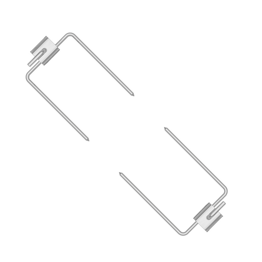 2 x Short Claws 12cm Stainless 304